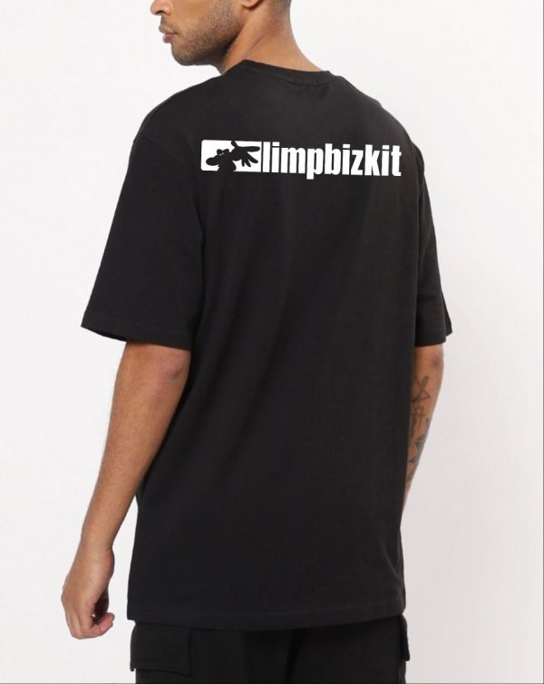 Oversized Men's T-shirt NFHUGJK Men's Vintage Limp Bizkit T-Shirt