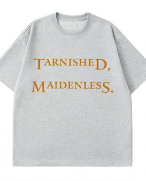 Tarnished Maidenless Oversized T-Shirt