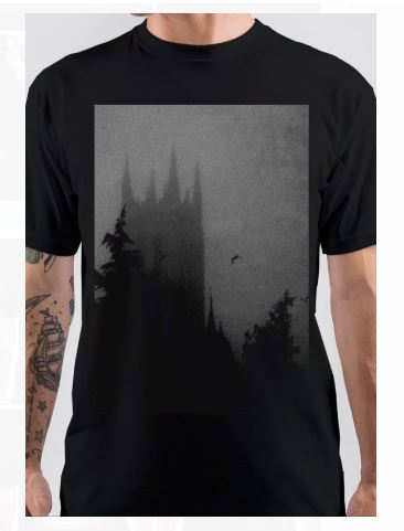 Cathedral Fog Aesthetic T-Shirt