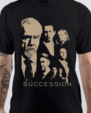 Succession Black T-Shirt