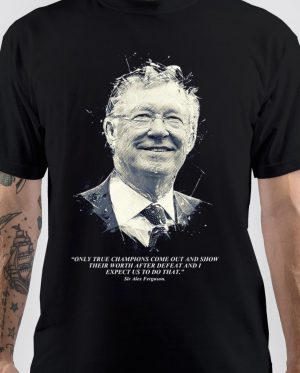 Alex Ferguson T-Shirt And Merchandise