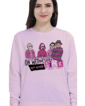 On Wednesday Girls Sweatshirt