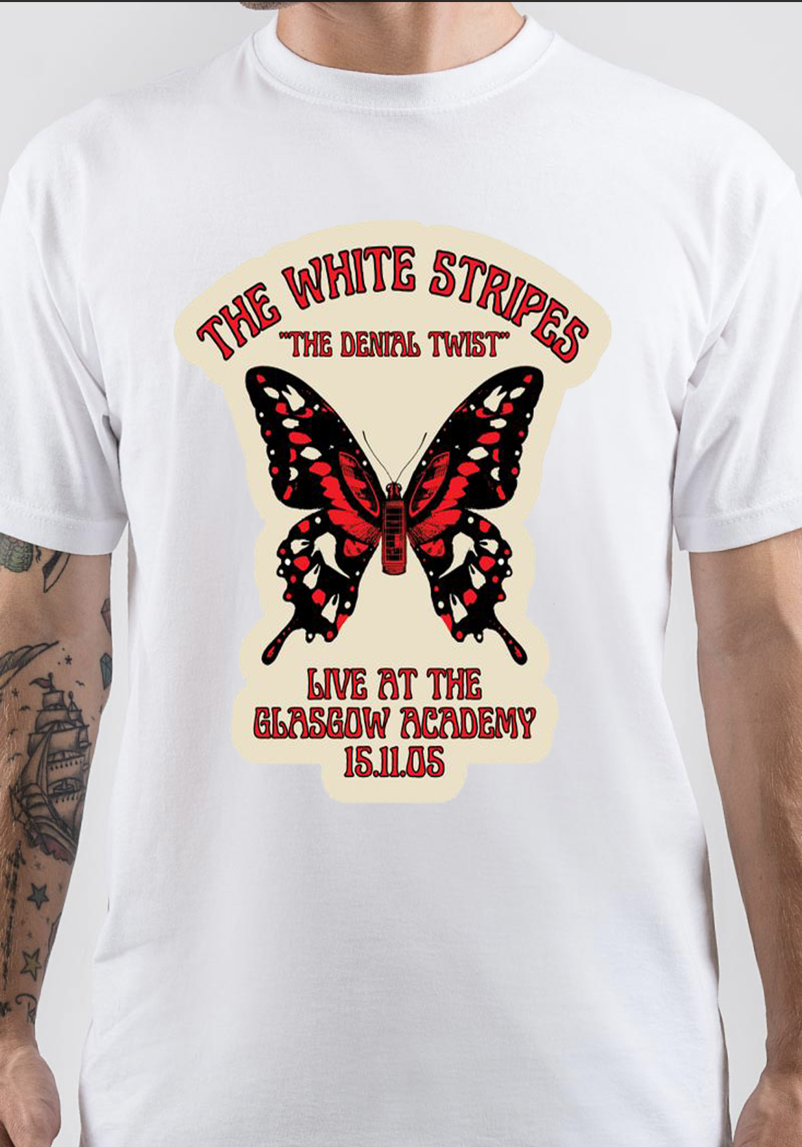 The White Stripes T-Shirt And Merchandise