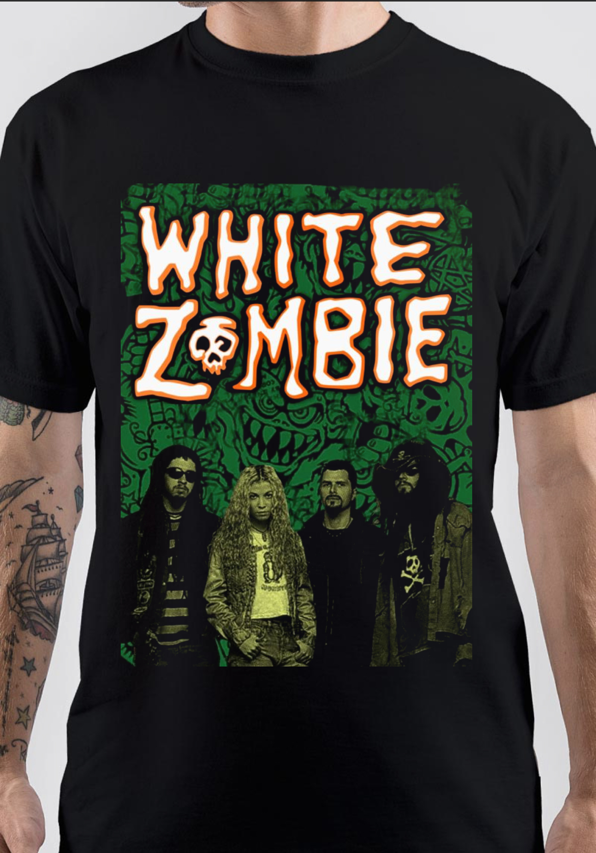 White Zombie Band T-Shirt And Merchandise