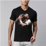 Lionel Messi V Neck T-Shirt