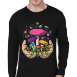 Psychedelic Magic Mushrooms Full Sleeve T-Shirt