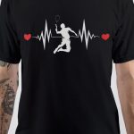 Badminton Player T-Shirt