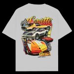 CORVETTE CAR Oversized T-Shirt