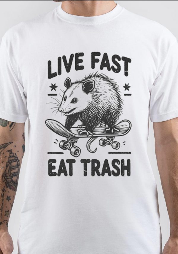 Live Fast And Eat Trash Sweatshirt main image 0