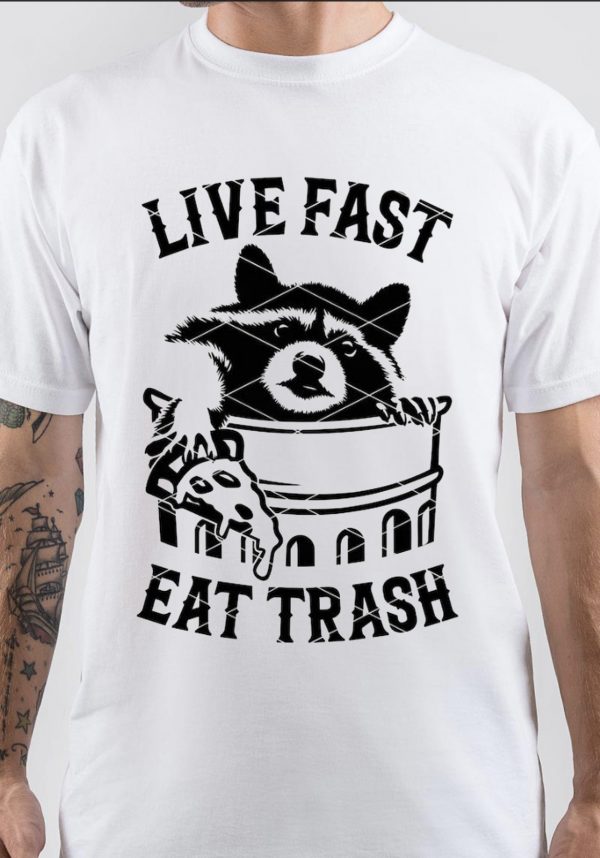 Live Fast And Eat Trash Sweatshirt main image 1
