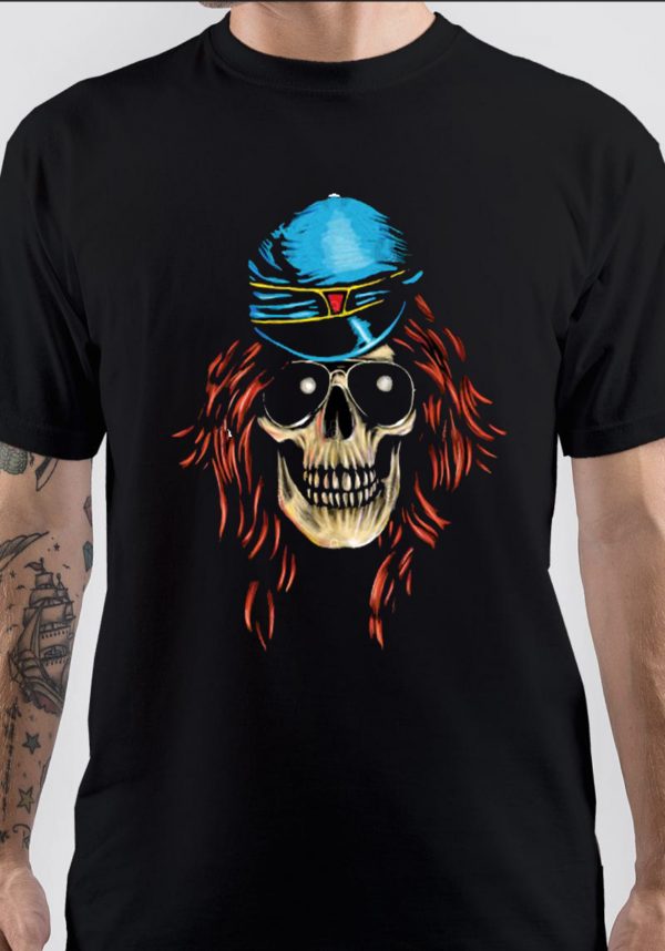 T-Shirt Uomo Happens 'As Worn By Axl' – 100% Cotone, Taglie Forti, Stampa Resistente, Vestibilità Generosa, Made In Inghilterra