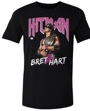 Bret Hart Hitman T-Shirt