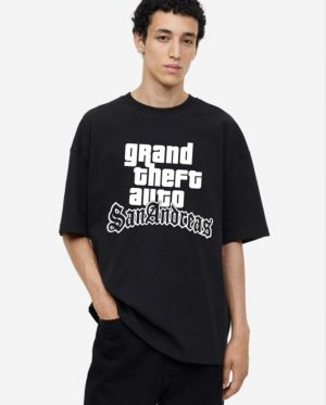 Grand Theft Auto Oversized T-Shirt