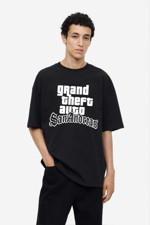 Grand Theft Auto Oversized T-Shirt