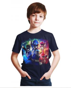 Mighty Morphin Power Rangers Kids T-Shirt