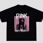 Pink Pantheress Oversized T-Shirt