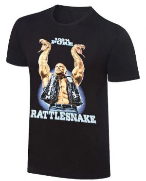 Steve Austin Retro Rattlesnake T-Shirt