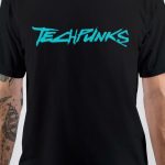 TECHPUNKS Black T-Shirt