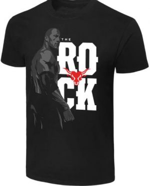 The Rock Illustrated Logo T-Shirt