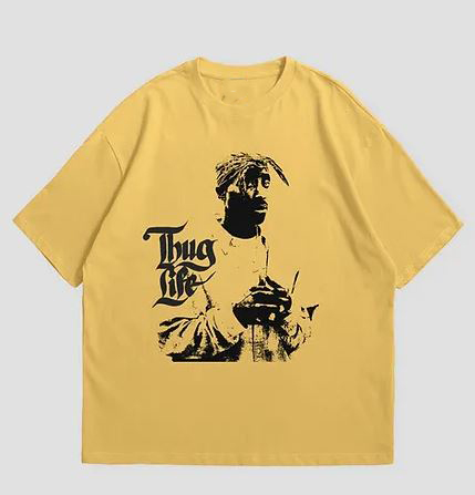Thug Life Oversized T-Shirt - Image 2