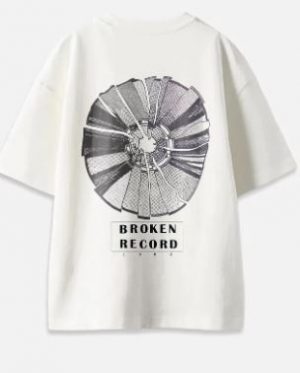 Broken Record Oversized T-Shirt