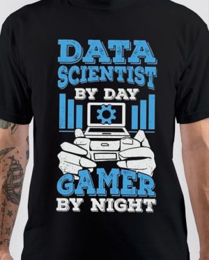 Data Scientist By Day Gamer By Night T-Shirt