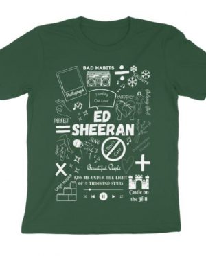 Ed Sheeran Song Collage T-Shirt