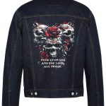 Fuck Up On One Biker Denim Jacket