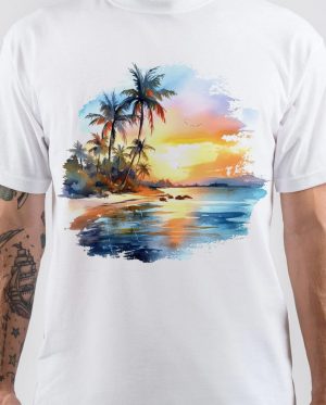 Island Wide Palm Trees T-Shirt