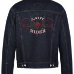 Lady Rider Biker Denim Jacket
