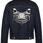 Life Behind Bars Biker Denim Jacket