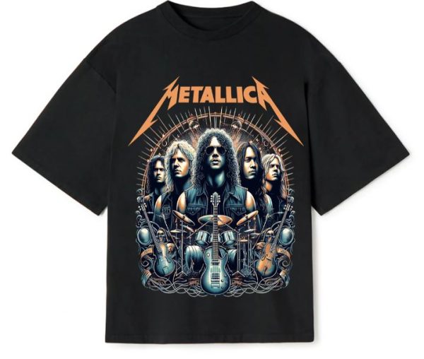 Metallica Vintage Oversized T-Shirt
