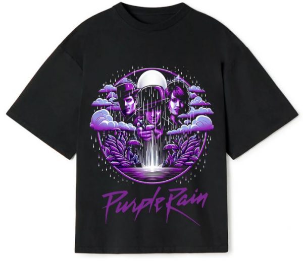 Purple Rain Oversized T-Shirt
