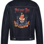 Put Your Ass Biker Denim Jacket