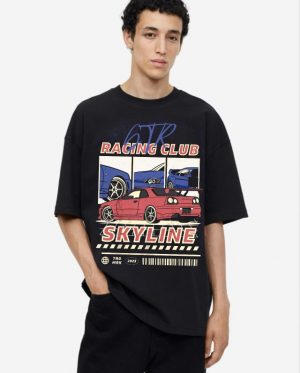 Racing Club Skyline Oversized T-Shirt