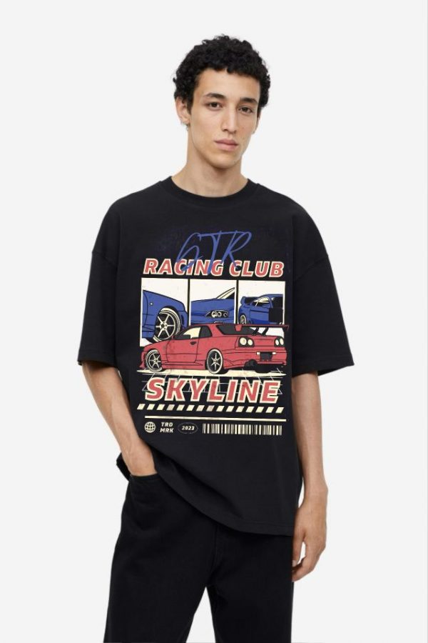 Racing Club Skyline Oversized T-Shirt