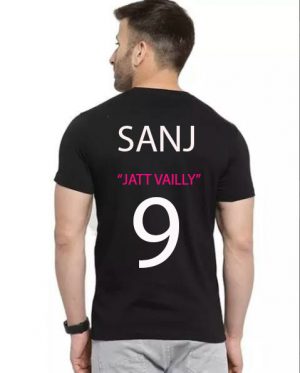 SANJ- JATT VAILLY- 9 T-SHIRT