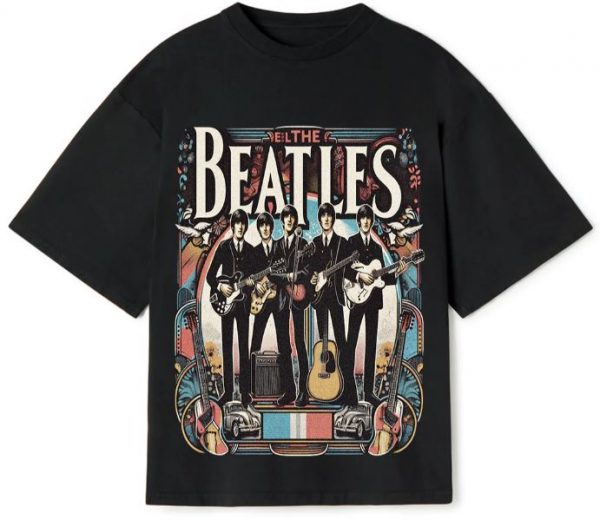 The Beatles Vintage Oversized T-Shirt