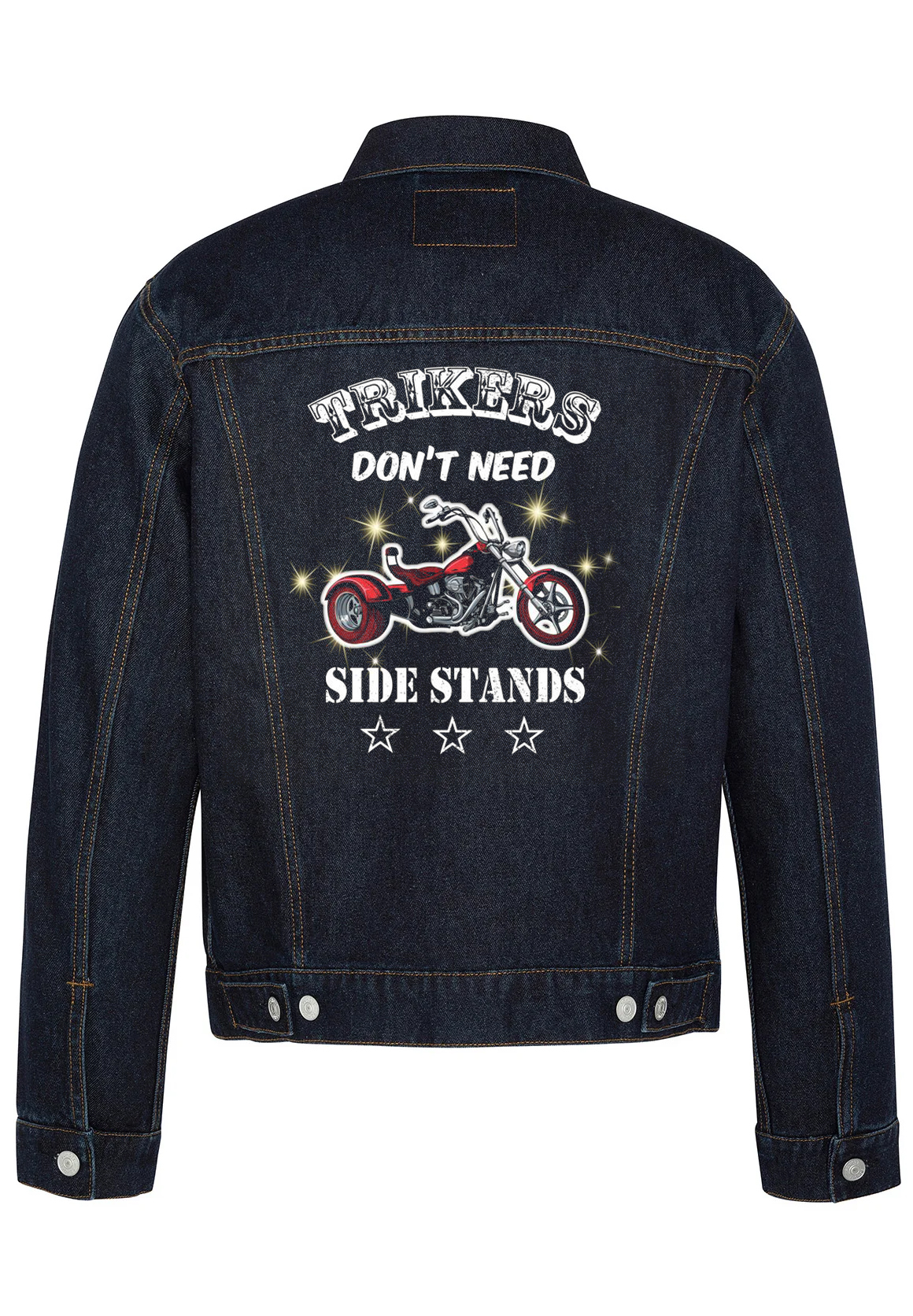 Trikers Don't Need Biker Denim Jacket