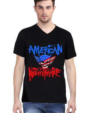 American Nightmare V Neck T-Shirt