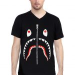 BAPE Shark V Neck T-Shirt