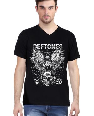 Deftones V-Neck T-Shirt