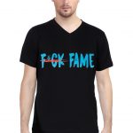 Fuck Fame V Neck T-Shirt