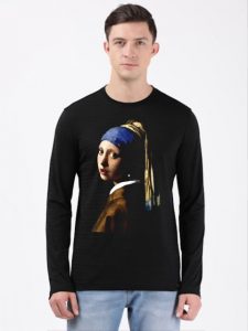Johannes Vermeer Full Sleeve T-Shirt | Swag Shirts