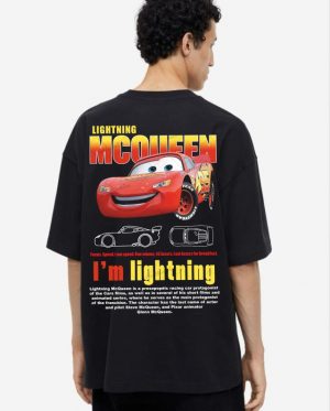 Lightning McQueen Oversized T-Shirt