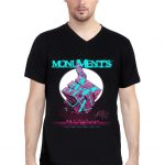 Monuments V Neck T-Shirt