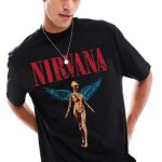 Nirvana Black Oversized T-Shirt