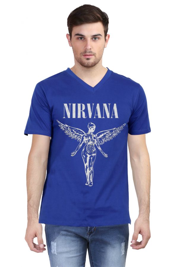Nirvana V Neck T-Shirt