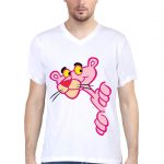Pink Panther V Neck T-Shirt