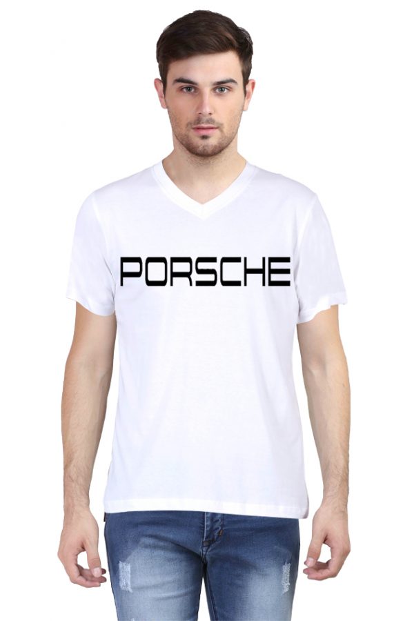 Porsche V Neck T-Shirt